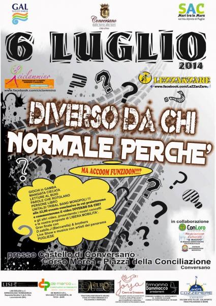 Fiera della diversità "Diverso da chi, normale perchè"