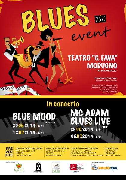 Dopo i Mondiali… il Blues: – Mc Adam Blues live