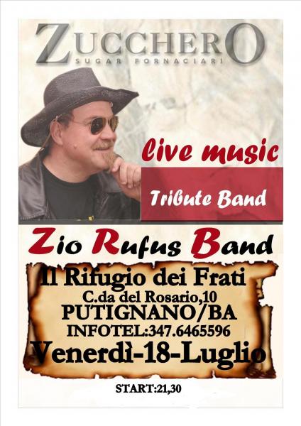 Zucchero Fornaciari by Zio Rufus Band