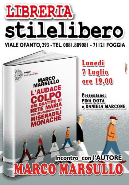 Marco Marsullo presenta il suo nuovo libro alla Libreria StileLibero