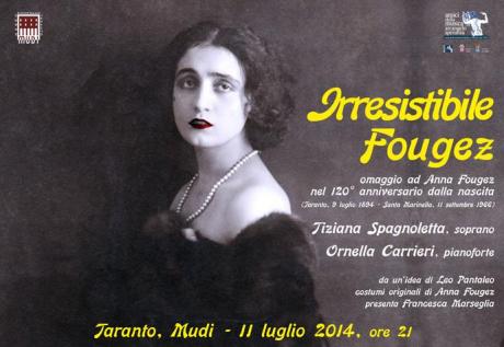 Concerto straordinario per i 120 anni dalla nascita di Anna Fougez