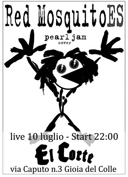 Red Mosquitoes Pearl Jam cover Band live