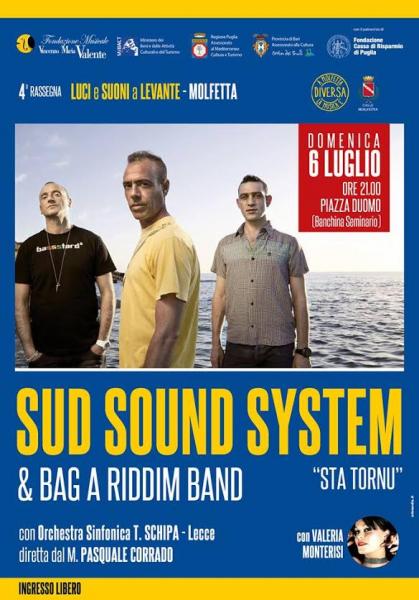 Luci e Suoni del Levante 2014 - Sud Sound System & Bag A Riddim Band con Orchestra Sinfonica Tito Schipa