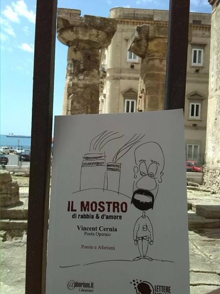 Presentazione ufficiale de  IL MOSTRO di rabbia & d'amore poema operaio dall'ILVA di Taranto