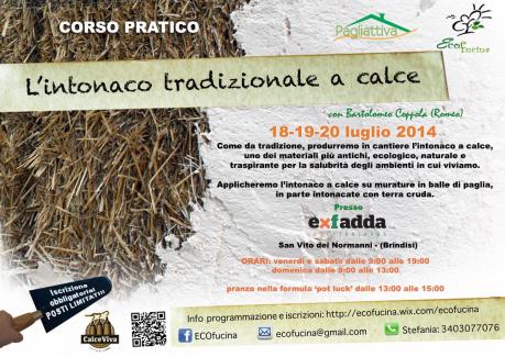 L'intonaco naturale a calce