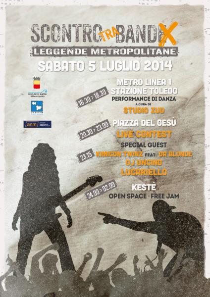 Musica dal vivo con "Scontro tra band"
