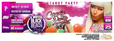 Il Martedì Blackbeachparty Present Candy Party Free Entry Entro Mezzanotte