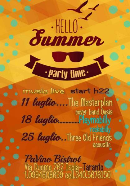 Summer Music Taranto #pavino