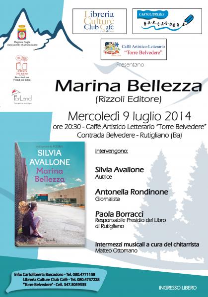 Silvia Avallone presenta il suo ultimo libro "MARINA BELLEZZA"
