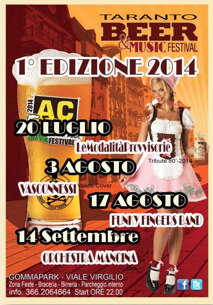 Beer & Music Festival 1°edizione 2014