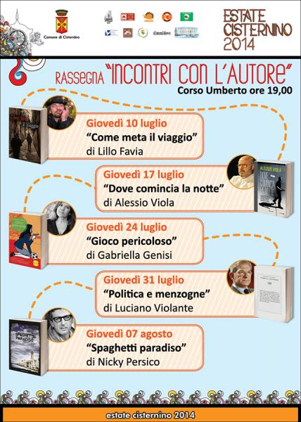 Rassegna "Incontri con l'Autore"