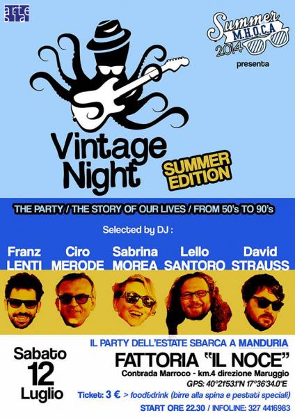 "Vintage Night" summer edition 2014