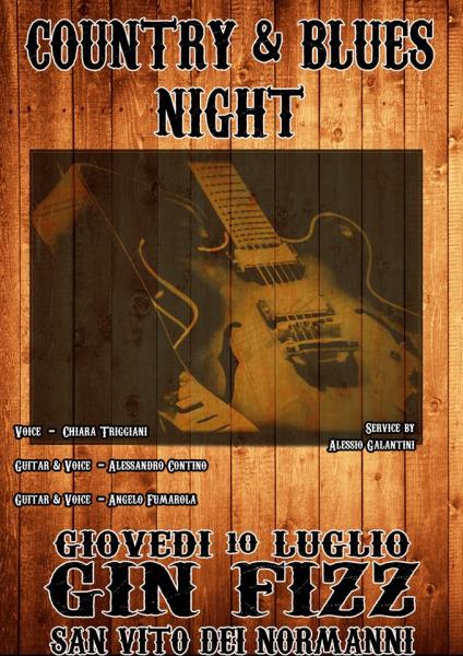 Country & Blues Night al Gin Fizz