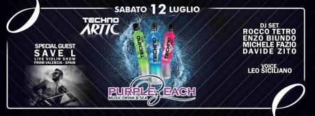 Vodka Artic Party PURPLE BEACH - Guest SAVE L Violin