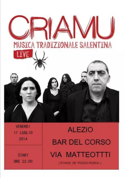 Criamu live al  Bar del Corso_Alezio