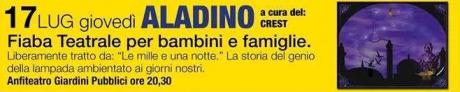 "Aladino" fiaba teatrale