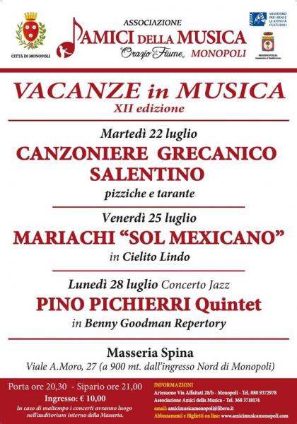 Pino Pichierri Quintet omaggio a Benny Goodman