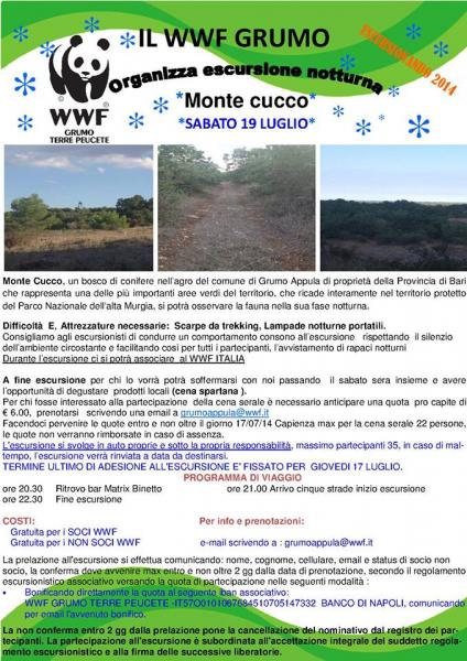Escursione Notturna, Monte Cucco con Cena Sotto le Stelle