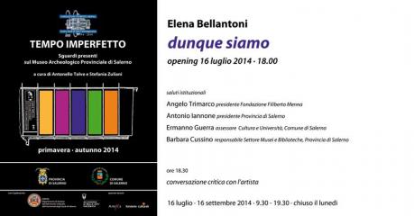 Elena Bellantoni - Dunque Siamo