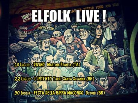 Elfolk - Irish band in concerto