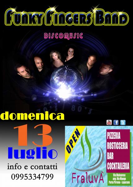 FUNKY FINGERS BAND live al Fraluvà