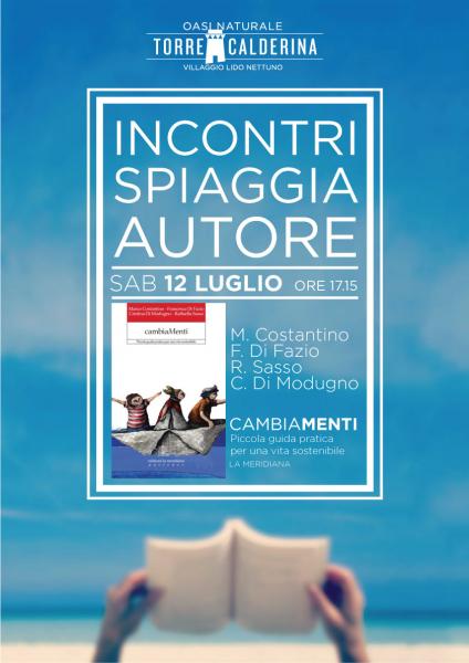 Incontri Spiaggia Autore,  nel Buen Vivir Presentazione libro CambiaMenti, Ed. la meridiana.