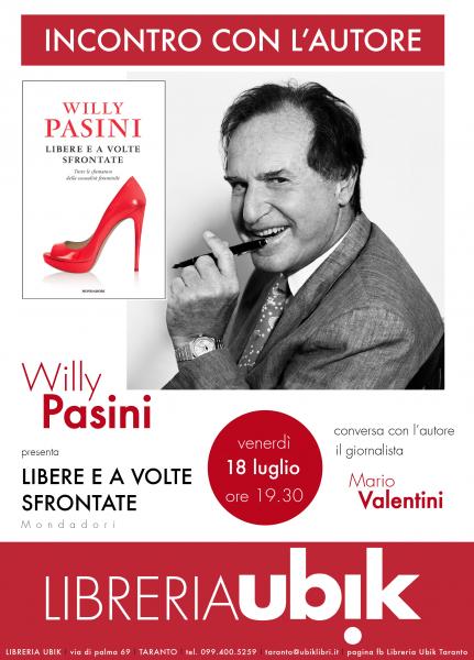 Willy Pasini ospite alla Ubik