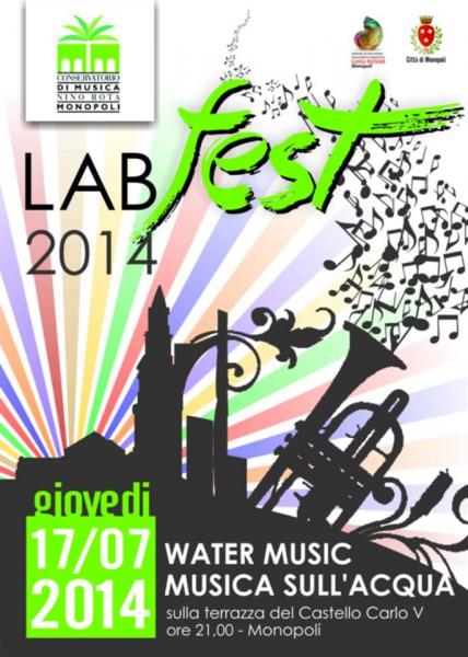 WATER MUSIC - Musica sull'acqua nel Chiostro del Conservatorio "Rota"