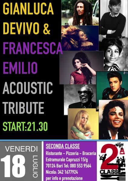 Francesca Emilio - Gianluca de Vivo Acoustic Session