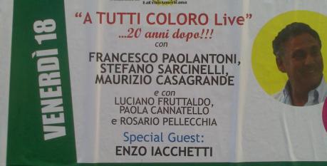 A Tutti Coloro live