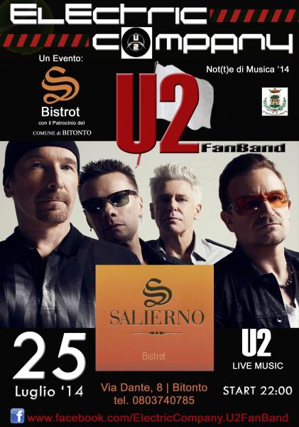 U2 Live Music by Electric Company FanBand
