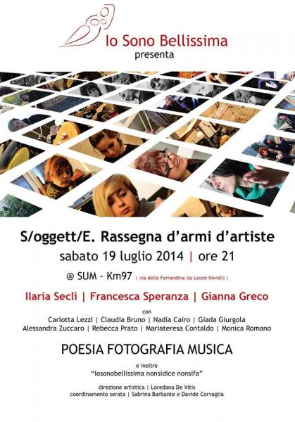 S/oggett/E. Rassegna d’armi d’artiste - women wonder fair