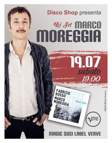 Disco Shop presenta Marco Moreggia