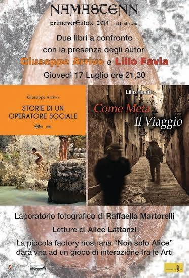 Due Libri a Confronto: "Come Meta il Viaggio" di Lillo Favia - "Storie di un Operatore Sociale" di Peppo Arrivo