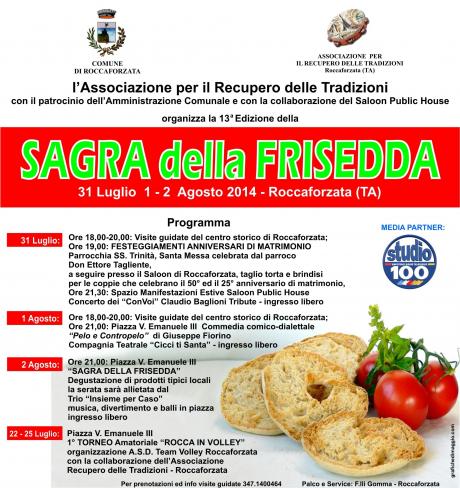 XIII^ Sagra Della Frisedda
