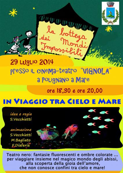"In Viaggio tra Cielo e Mare" - suggestioni fluo