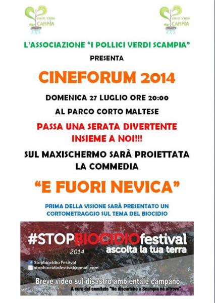Presentazione Cineforum 2014 a Scampia