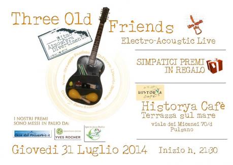 Three Old Friends - Historya Cafè (Terrazza sul Mare)