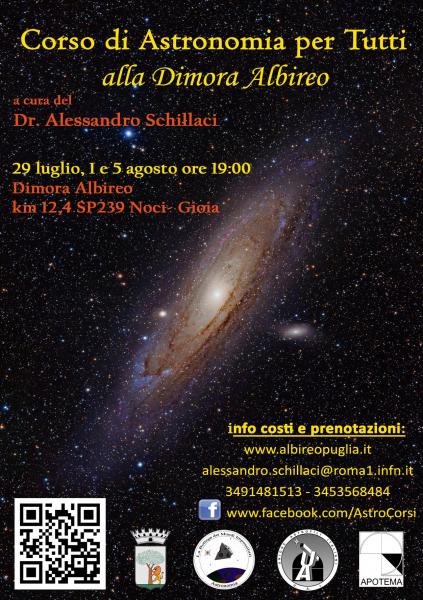 Astronomia per tutti alla Dimora Albireo