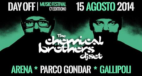 i Chemical Brothers a Gallipoli per il Day Off Music Festival