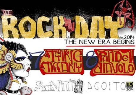 ROCKINDAY 2014, Tying Tiffany e Il Pan del diavolo in concerto