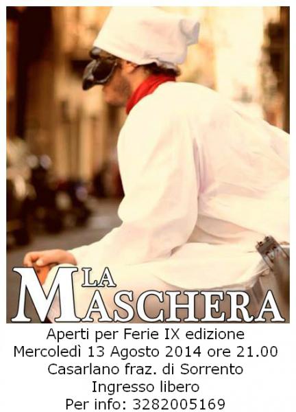 Aperti per Ferie IX ediz La Maschera ‘O Vicolo ‘e l’alleria live