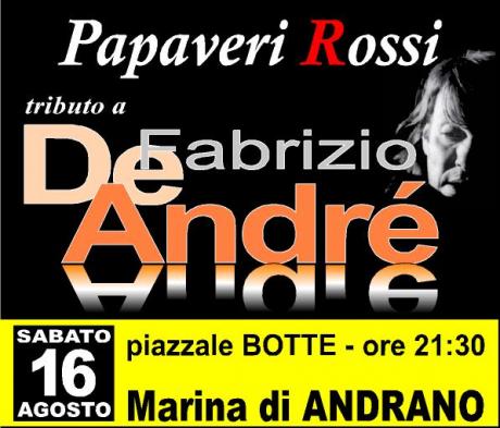 Tributo a Fabrizio De Andrè - PAPAVERI ROSSI
