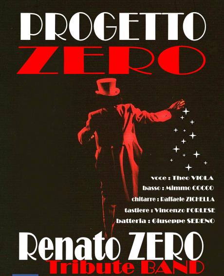 Renato Zero Tribute con i  Progetto Zero