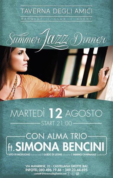 Simona Bencini ft con Alma Trio