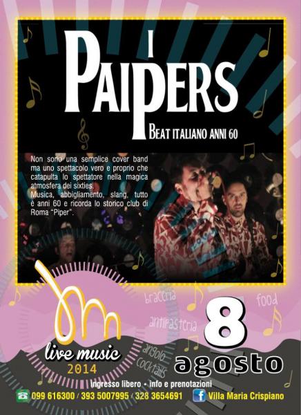 I PAIPERS Live in Concert