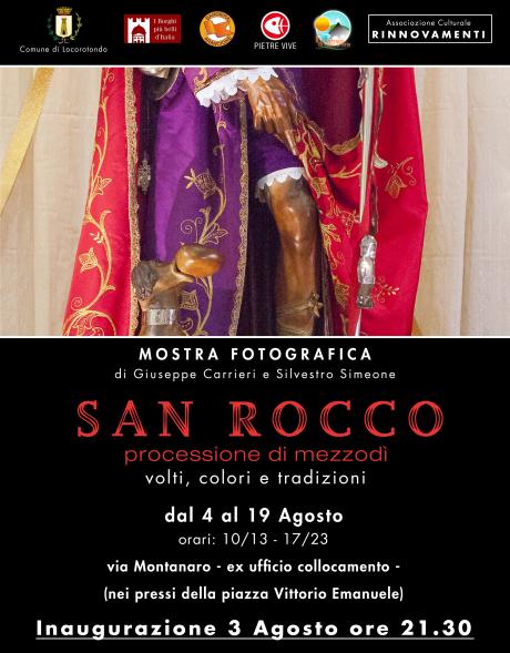 Mostra Fotografica: San Rocco, Processione di Mezzodì - Volti, Colori e Tradizioni