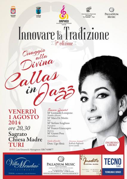 Innovare la Tradizione - Callas in Jazz