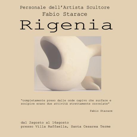 "RiGenia": mostra personale di Fabio Starace