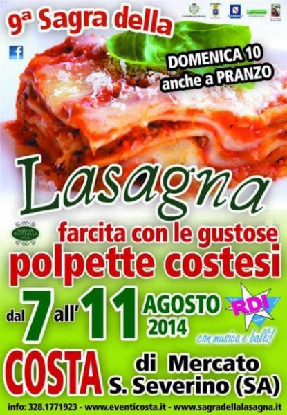 Nona sagra della lasagna